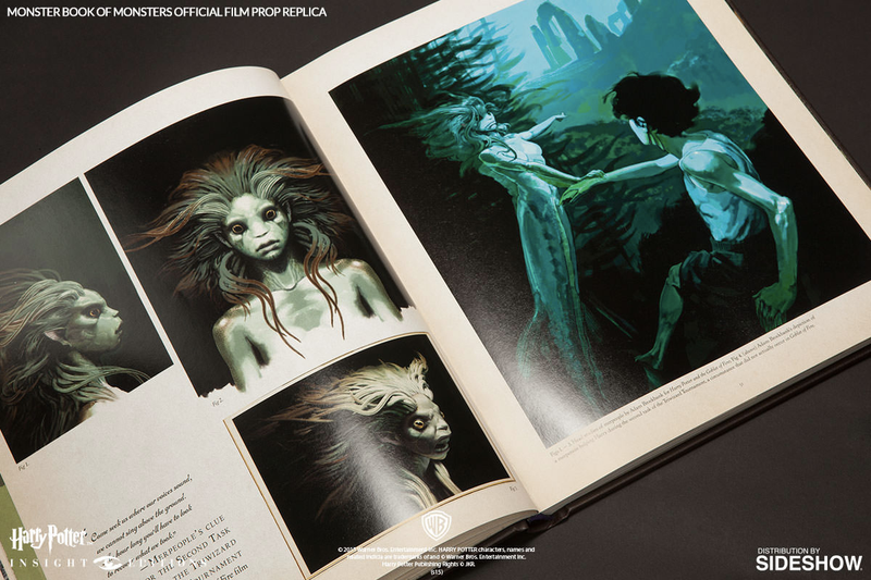 Illustration for article titled That Monster Book of Monsters Replica Comes With a Real Textbook